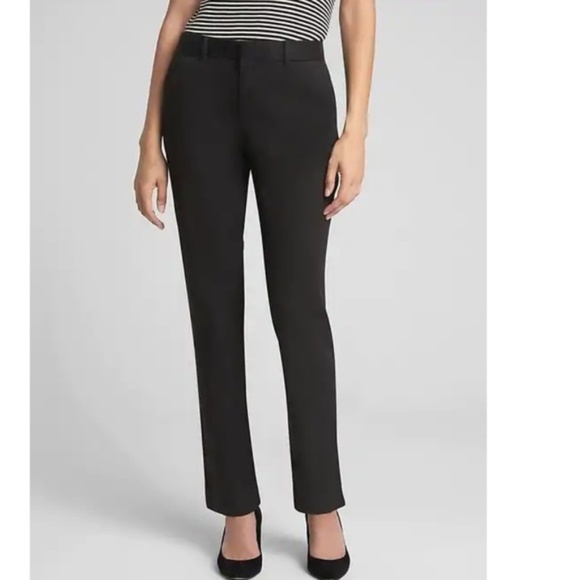GAP Factory Pants - NWT Gap Slim City Twill Pants 6 Black v769